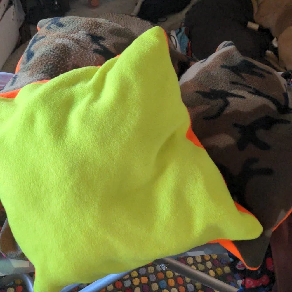 Safety First/Camo Pillows